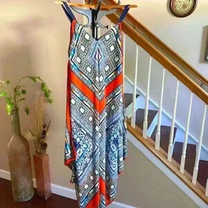 Studio by JPR Sleeveless Multi-Colored Casual Maxi Dress. Size M